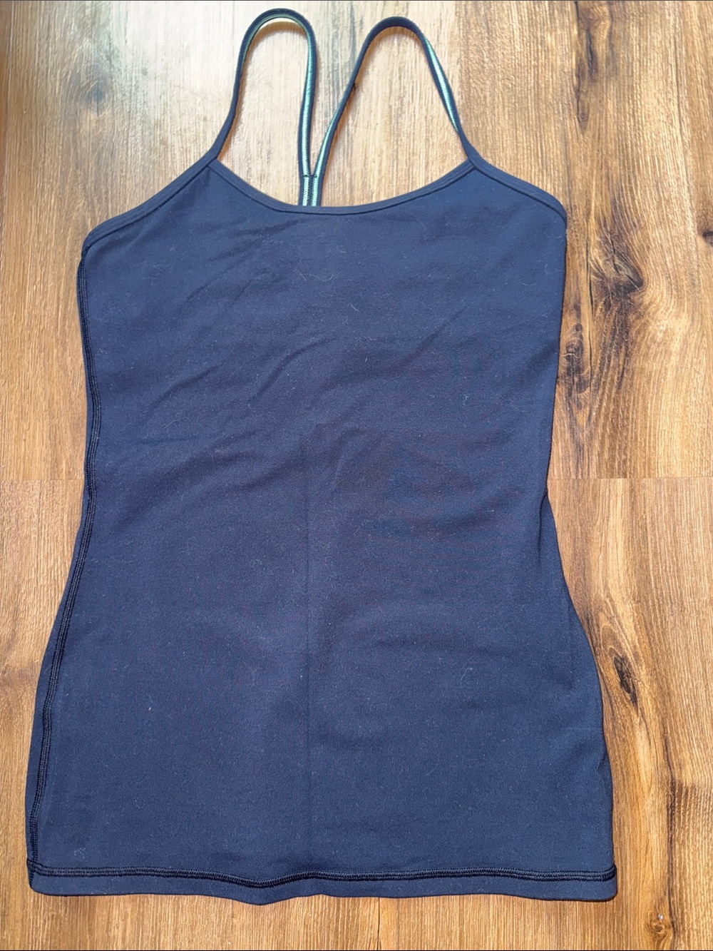 lululemon athletica Black Double-Strap Tank Camisole